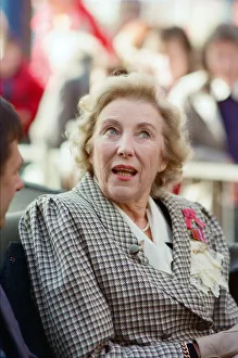 Museums Prints: Dame Vera Lynn opens a Blitz Experience exhibition at Coventry