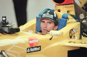 Damon Hill of Jordan-Mugen-Honda, 1998 British Grand Prix