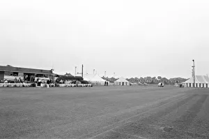 A damp Acklam Park where Yorkshire were suppose to play their Britannic Assurance County