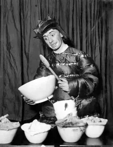 Dan Leno Junior, who will play the King in the play Alice In Wonderland