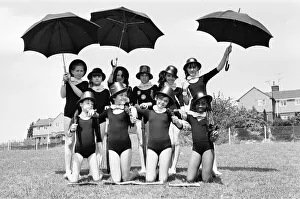 Dance performance by children at Ranikhet Primary School, June 1980
