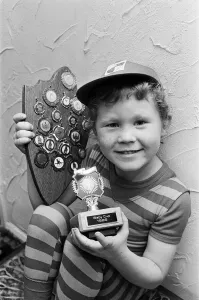 00684 Prints: Dancing days... Five-year-old Scott Armstrong has won 18 medals