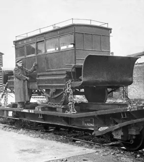 The Dandy a horse drawn railway passenger vehicle which ran between Drumburgh