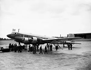 Danish Air Lines Focke-Wulf Fw 200A-0 Condor OY-DAM Dania seen here at Croydon