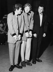 Core200 Prints: Danny Kaye Actor Standing in between Sir Laurence Olivier and John Mills Dbase MSI
