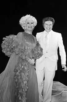 Images Dated 7th March 2013: Danny La Rue at the Coventry Theatre 8th April 1978