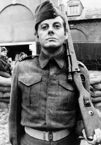 Danny la Rue the entertainer in a WW2 film Female impersonator circa 1945