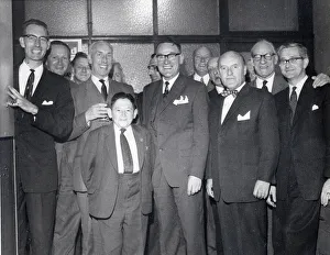 Danny McLaughlin in the Daily Record office with other staff members