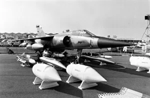Images Dated 4th September 1978: A Dassault Mirage F1 air-superiority fighter at the 1978 Farnborough Airshow