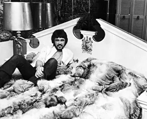 Dwelling Prints: Dave Clark of the Dave Clark Five Pop Group in his Pent House in Curzon Street Mayfair