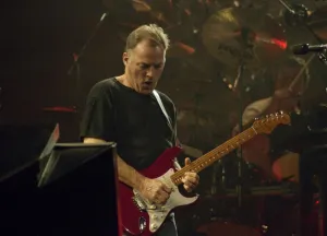 Dave Gilmour of Pink Floyd in concert at Earls Court October 1994