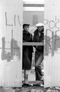 Dave Hinds and Michael Reilly of Reggae group Steel Pulse, pictured in Handsworth