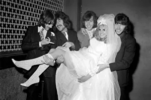 Dave Munden, 26, the Tremeloes pop group drummer was married to 22 yr old Andre