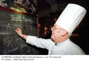 Dave Smith tv programme Hotel April 1998 chef featured tv programme about staff in