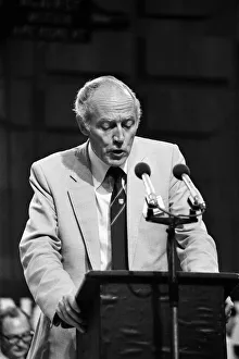 David Basnett speaks at the final day of the Trades Union Congress at Brighton