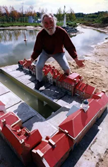 Animated Prints: David Bellamy at the launch of the River Tees Nature World attraction on 13th May 1996