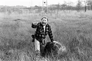 01234 Prints: David Bellamy pictured with six Mirror winners that went on a nature trail in Surrey