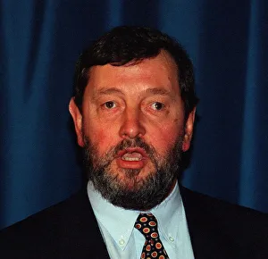 Disability Prints: David Blunkett the Education Minister is pictured at the Launch of Excellence in Cities