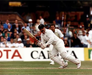 00273 Prints: David Boon Cricketer for Australia Batsman actionimagescricket0105