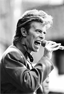Images Dated 1st January 1987: David Bowie 1987