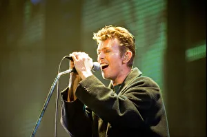 00902 Prints: David Bowie performing at The Big Twix Mix concert at The Birmingham NEC