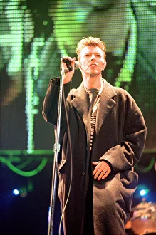 00902 Prints: David Bowie performing at The Big Twix Mix concert at The Birmingham NEC