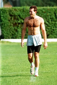 David Campese Australian Rugby player preparing for the 1991 World Cup