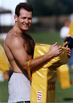 Fitness Prints: David Campese Australian Rugby Union Preparing for World Cup