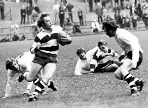 David Duckham seen here in action for Coventry against Bristol Coventry went on to