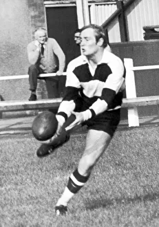 00412 Prints: David Duckham seen here in action against Harlequins 7th October 1969