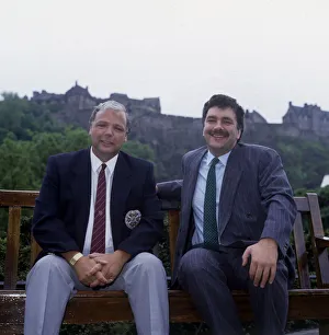 David Duff & Wallace Mercer - Princes St Gardens June 1988