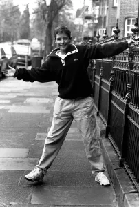 Excitement Prints: David Eberts actor who starred in his first film Burning Street