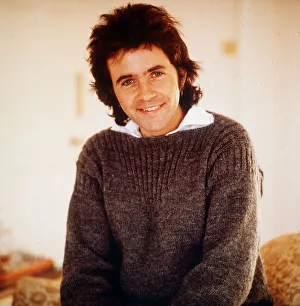David Essex woolen jumper white shirt pop singer circa 1990