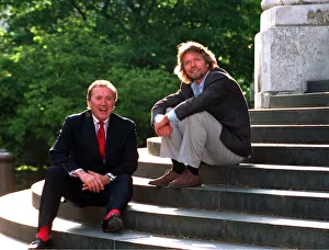 Broadcaster Prints: DAVID FROST AND RICHARD BRANSON - 16 / 05 / 1991 CODE: 365141