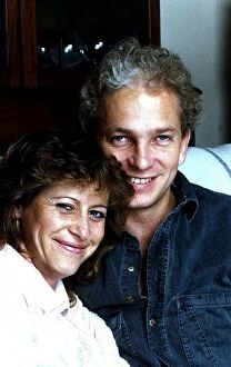 Images Dated 10th April 1989: David Gower the former England Cricket Captain and girlfriend Vicki Stewart