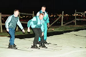 00594 Collection: David Gray, Matti Hay and Mick Maddison from Redcar preaoring for a trip down the dri-ski