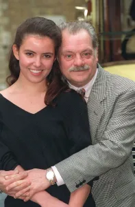 DAVID JASON AND ABIGAIL ROKISON, ACTORS AT PHOTOCALL FOR THE TV PROGRAMME THE DARLING