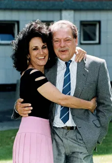 David Jason and Lesley Joseph at BBC press call 04 / 08 / 1993