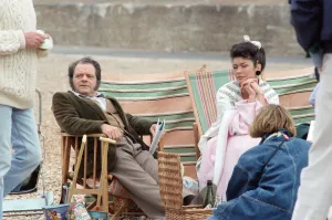 Drama Prints: David Jason as Pop Larkin and Catherine Zeta-Jones as Mariette pictured during