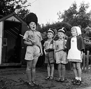 David Kilgour, aged 8, who wants to be a soldier seen at his home in Mochdre, Colwyn Bay