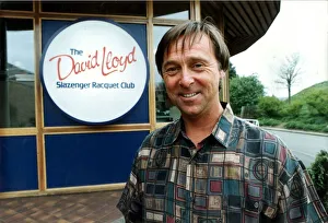 DAVID LLOYD OUTSIDE THE DAVID LLOYD RACQUET CENTRE IN WEST LONDON 19 / 06 / 1996