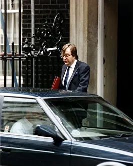 Affair Prints: David Mellor Conservative MP Leaving 10 Downing Street After A Cabinet Meeting