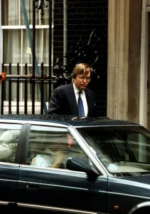 Affair Prints: David Mellor MP leaving 10 Downing Street after a Cabinet meeting
