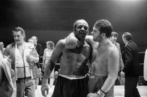 01299 Prints: David Pearce v Neville Meade for the BBBofC Heavyweight Title