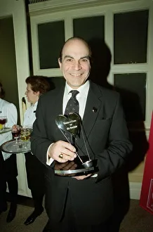 David Suchet actor February 1999 at the London Hilton for the Variety Club of Great
