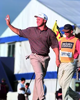 David Tapping Open Golf Championships Troon July 1997