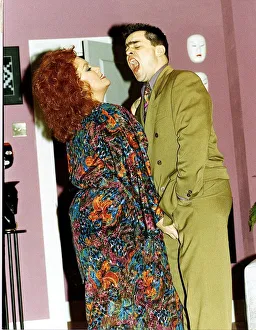 Dawn French with Kevin Allen in play by Ben Elton called Silly Cow