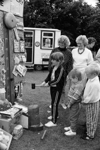 00980 Prints: It was a day full of noise, action, music and fun. Kirklees traditional summer