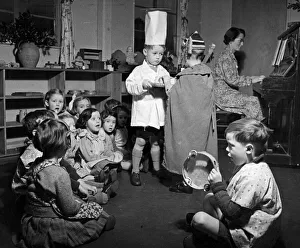 Day Care Prints: Day nursery theatre. Actors to give New Year performance to mothers