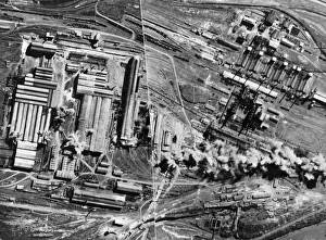 01441 Prints: In a daylight attack on April 14, 1942, a formation of RAF Boston bombers